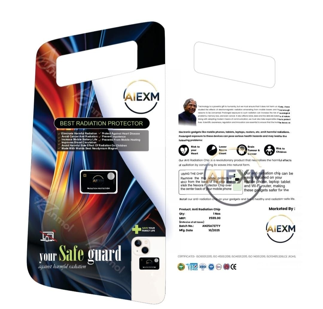 Anti radiation protection chip and Neo card