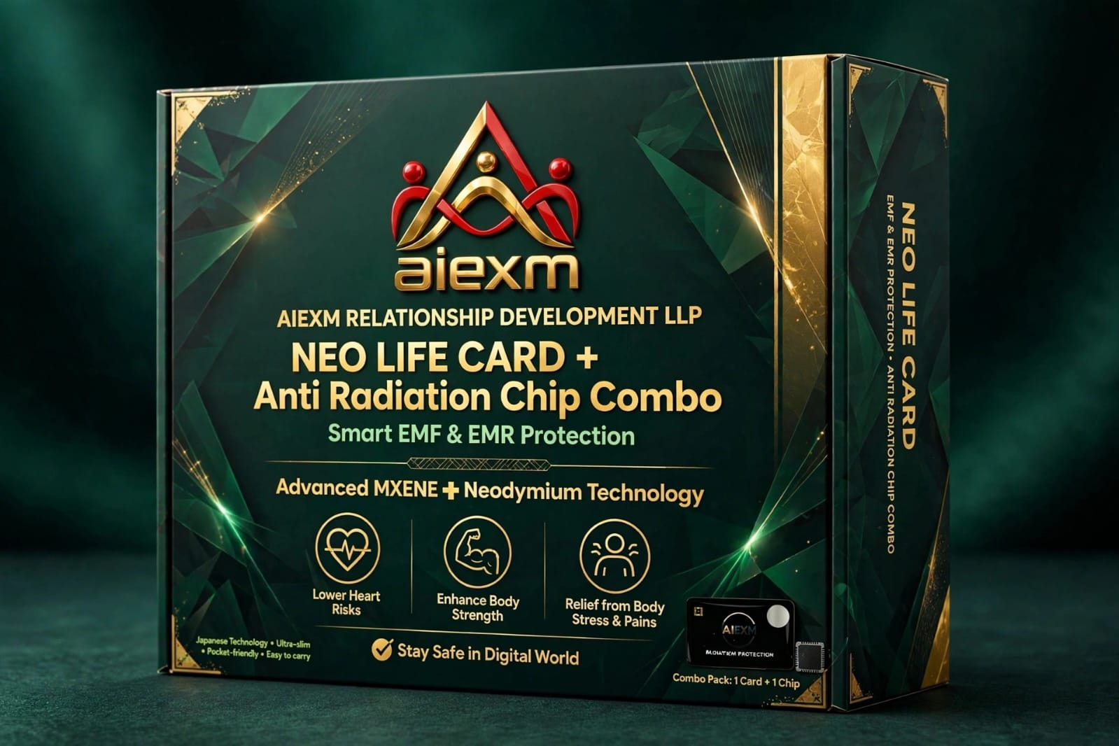 Anti radiation protection chip and Neo card